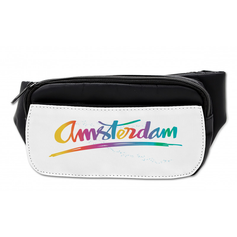 Colorful Hand Lettering Bumbag