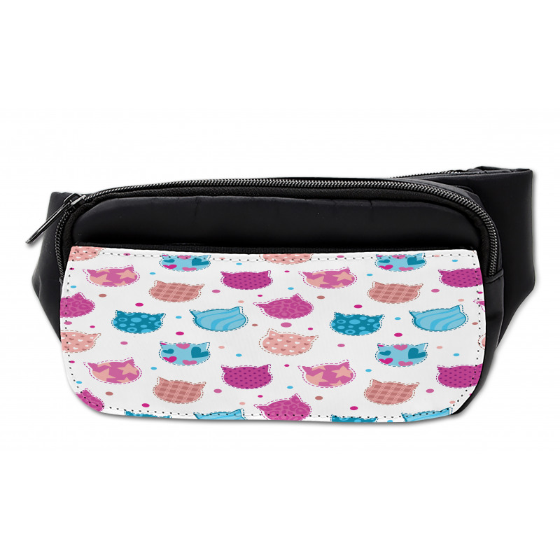 Patterned Kitten Heads Bumbag