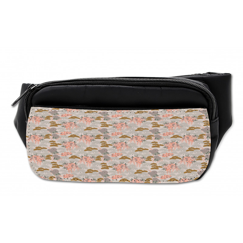 Aster Flowers Scene Bumbag