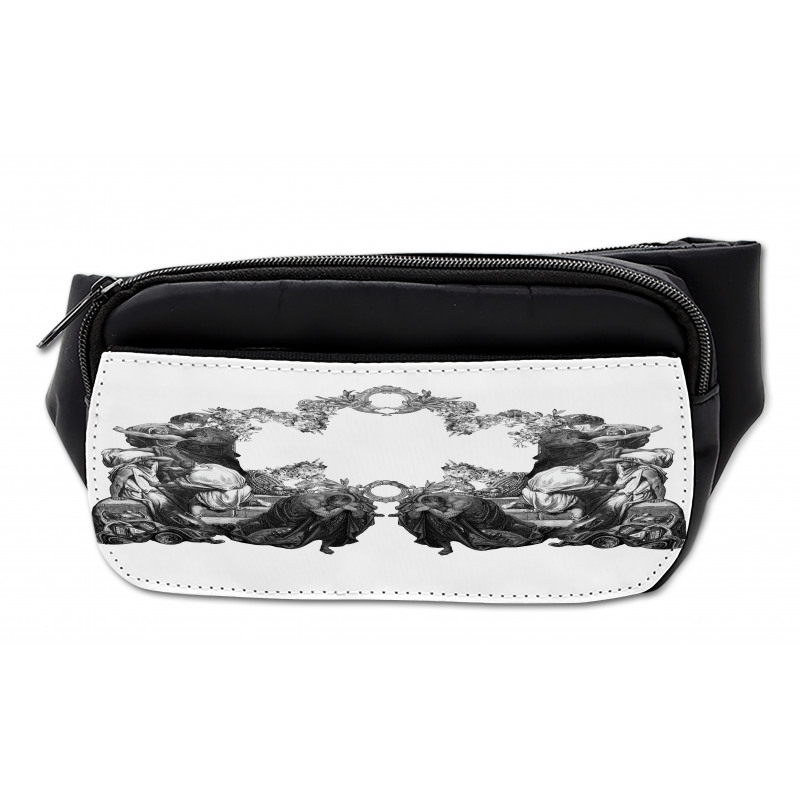 Antique Floral Arch Bumbag