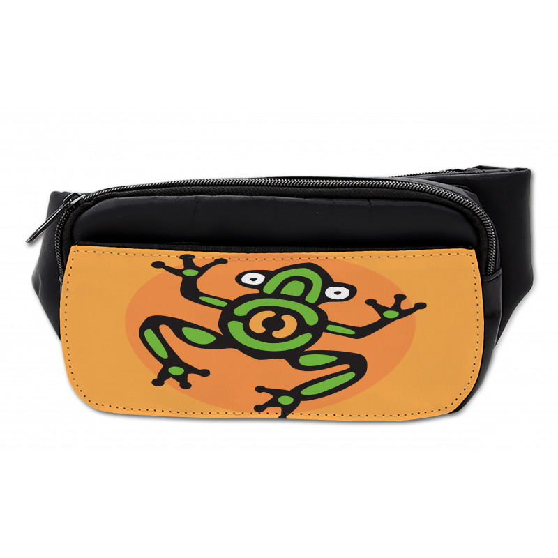 Aztec Amphibian Animal Art Bumbag