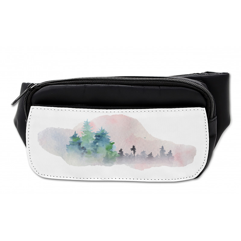 Watercolor Forest Artwork Bumbag