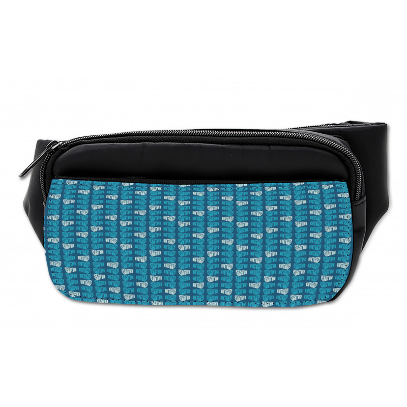 Graphic Triangular Layout Bumbag