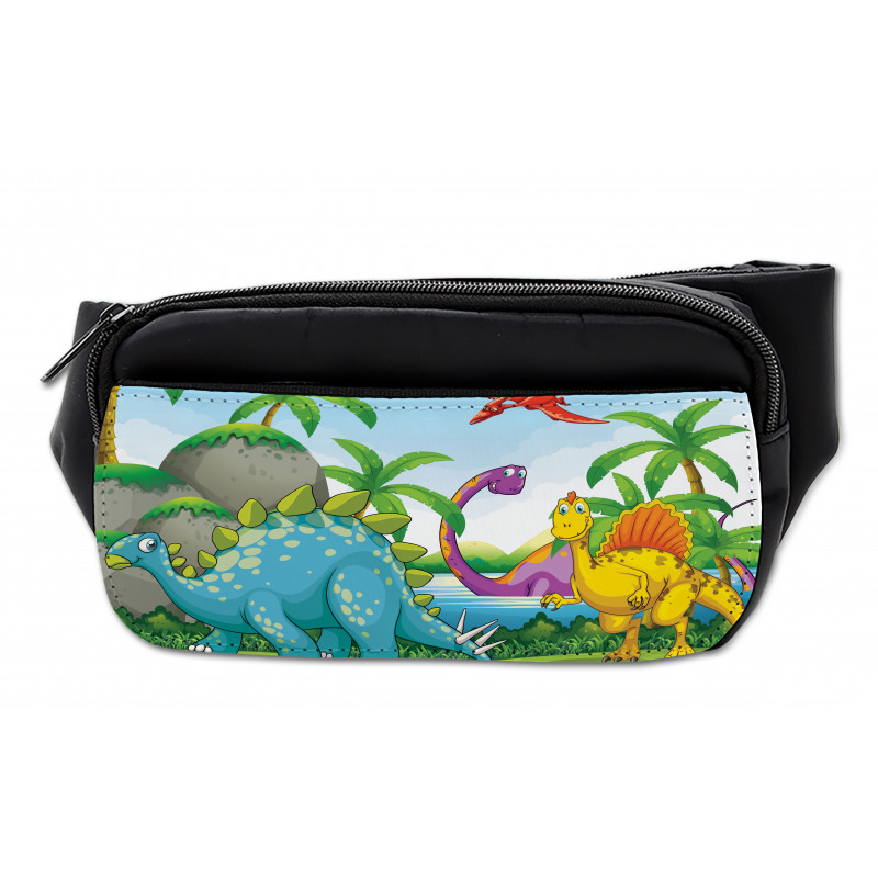 Dinosaurs in the Jungle Bumbag