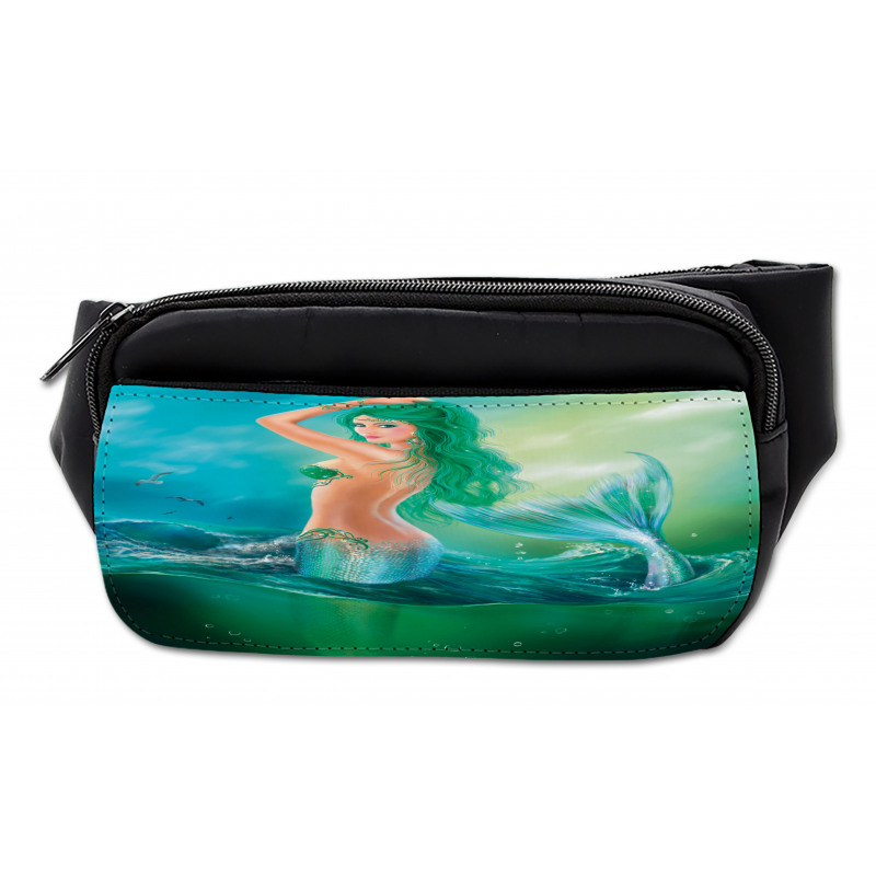 Mermaid Tail Waves Sea Bumbag