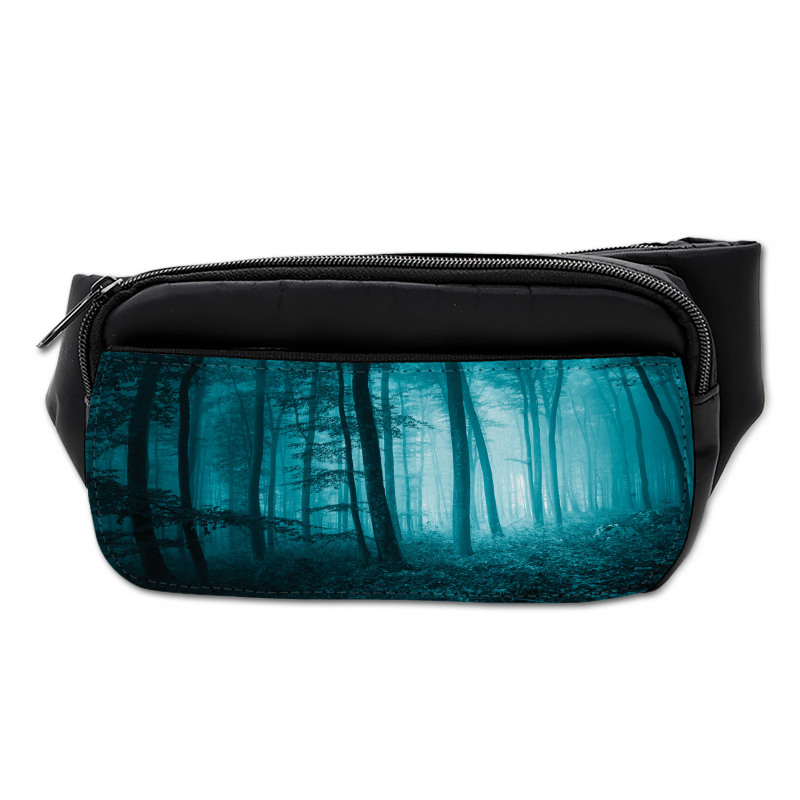 Foggy Dark Country Forest Bumbag