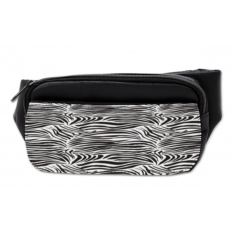 Wild Zebra Lines Bumbag