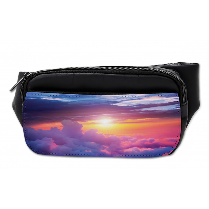 Sunset Sky and Clouds Bumbag