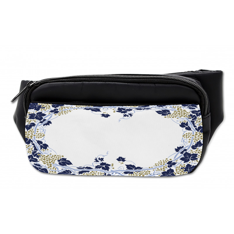 Framed Grape Leaves Graphic Bumbag