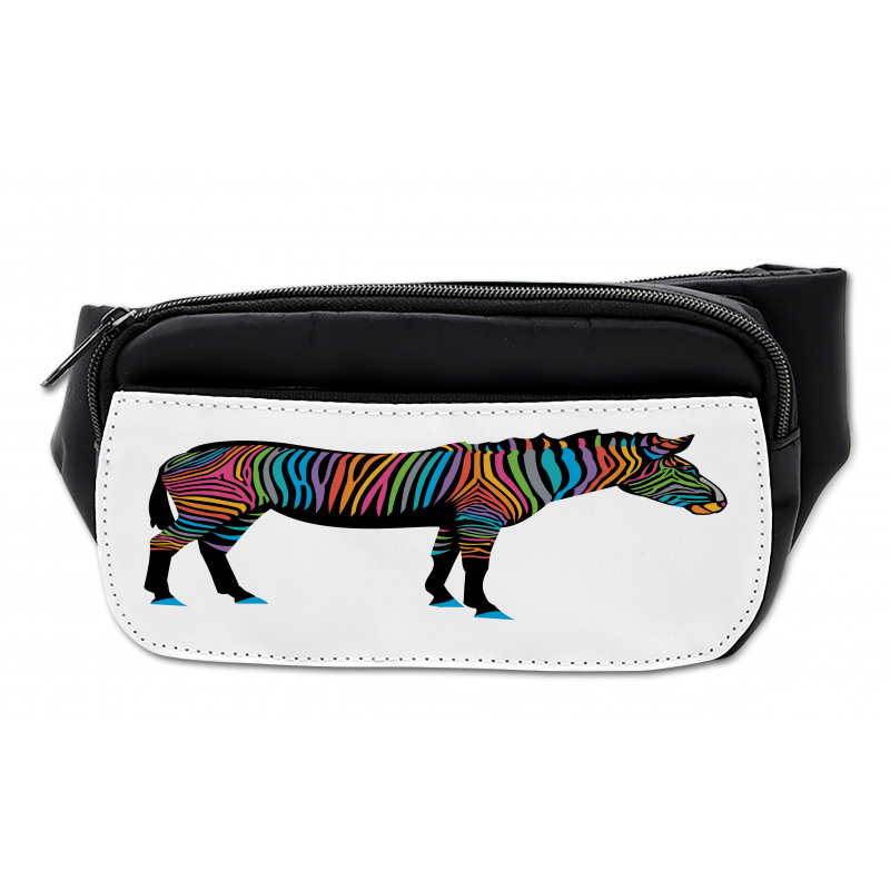 Animal Colorful Lines Bumbag