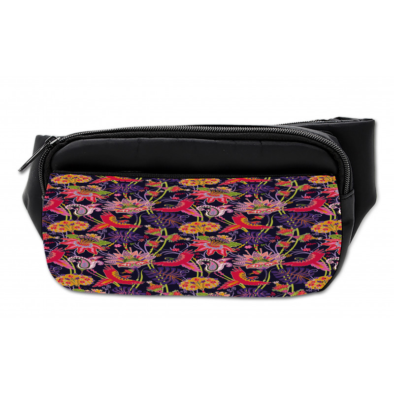 Floral Jungle Illustration Bumbag