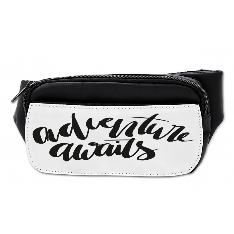 Monochrome Cursive Bumbag