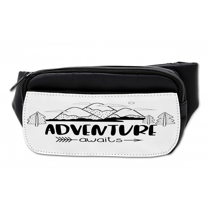 Mountain Lettering Bumbag