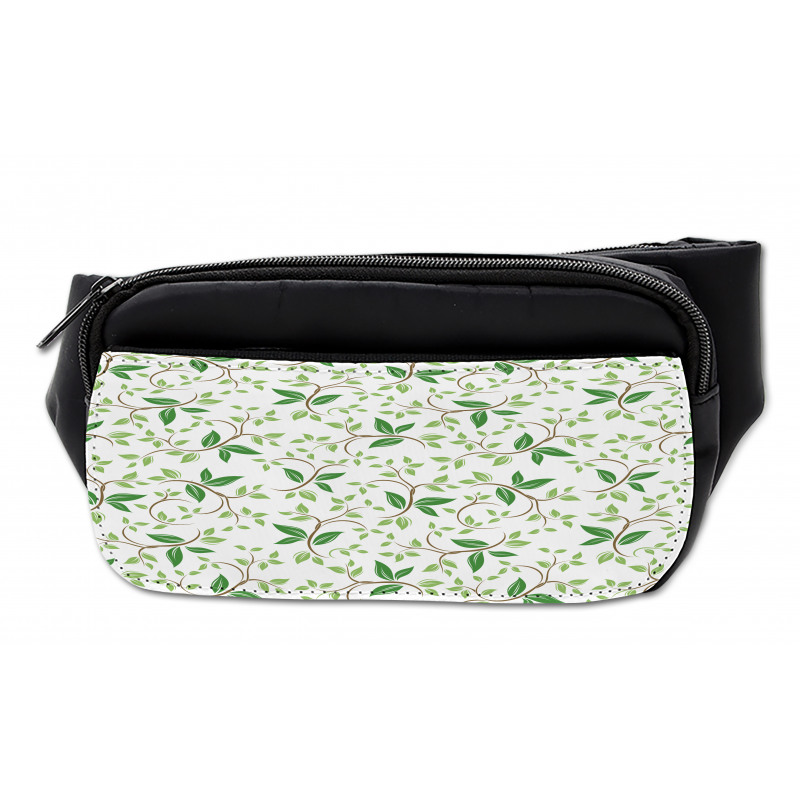 Ivy Green Leaves Bumbag