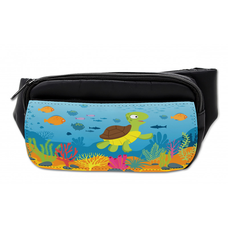 Funny Turtle Fish Types Bumbag