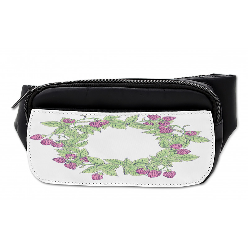 Raspberry Wreath Bumbag