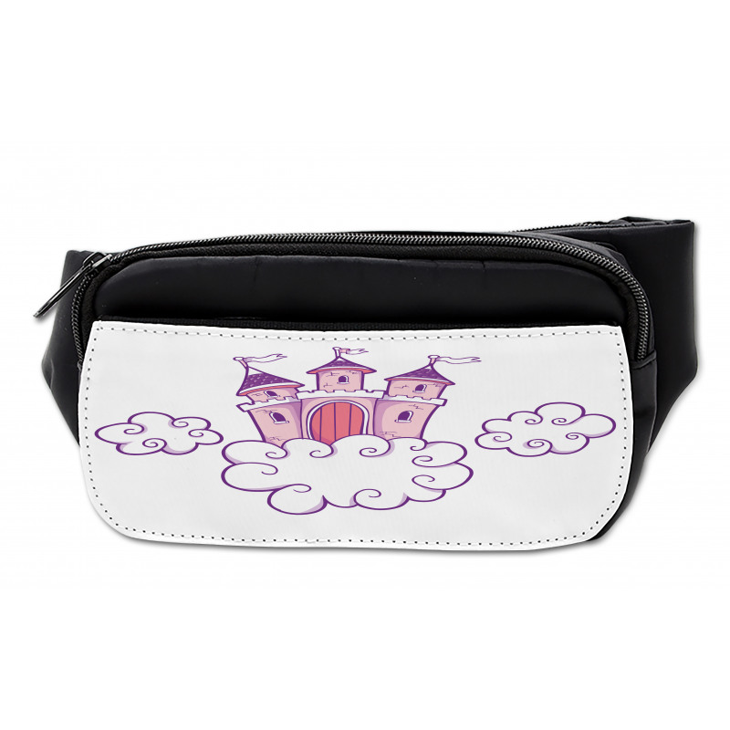 Dreamy Fortress Clouds Art Bumbag