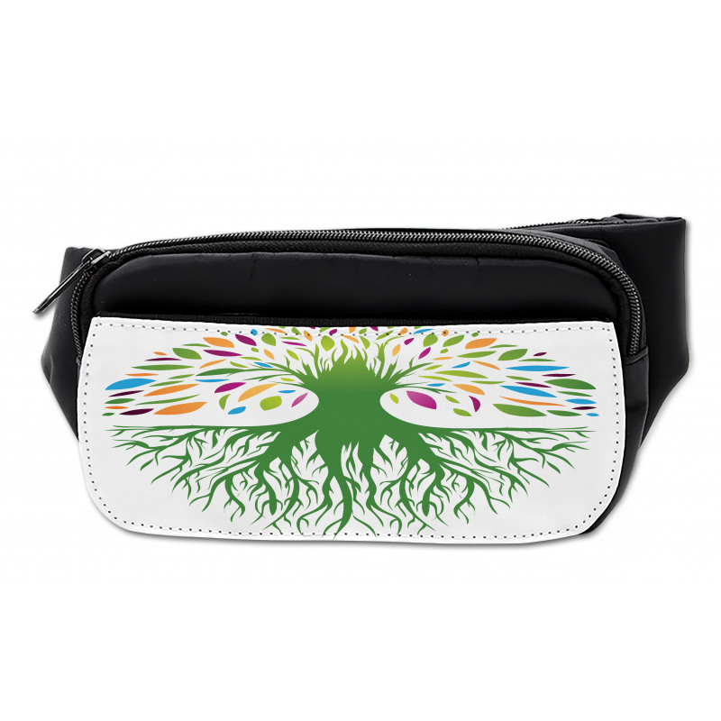 Colorful Tree Art Bumbag