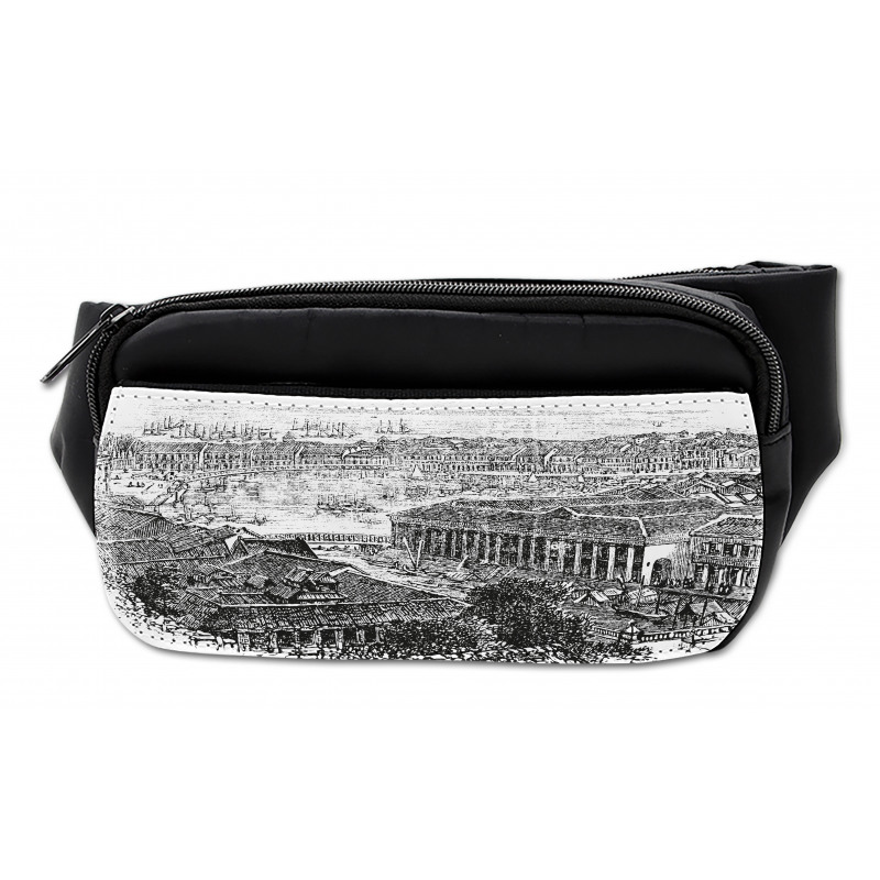 Vintage City Silhouette Bumbag