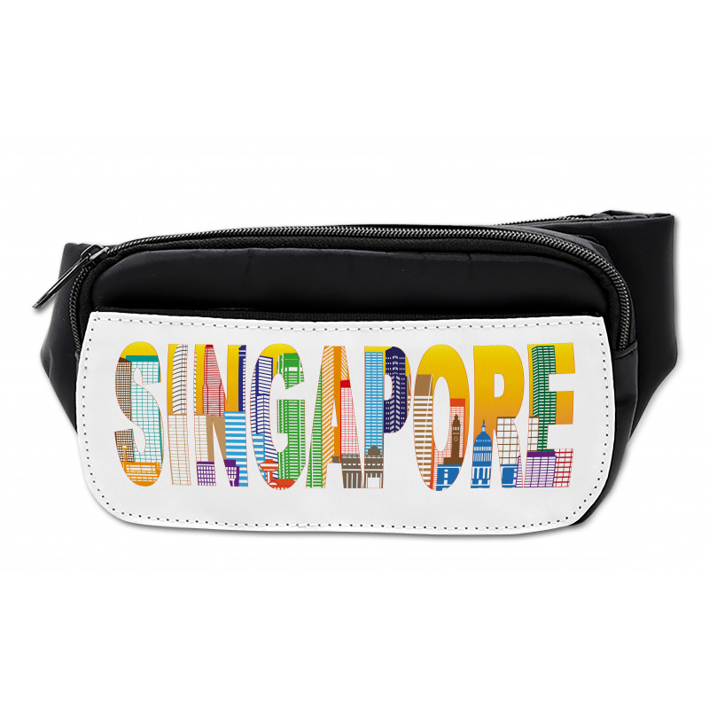 Vibrant Lettering Design Bumbag