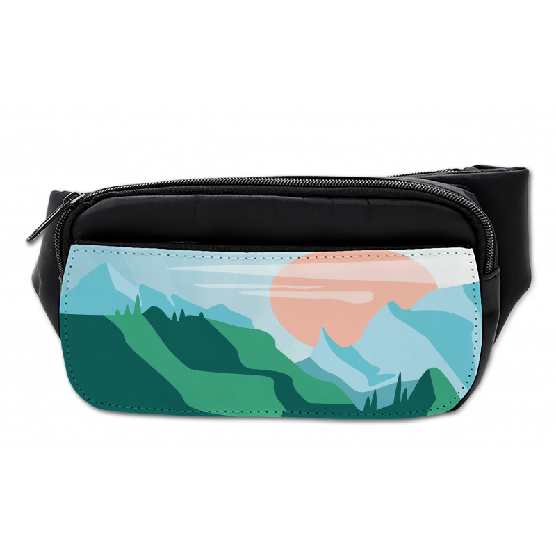 Pastel Art Landscape Bumbag