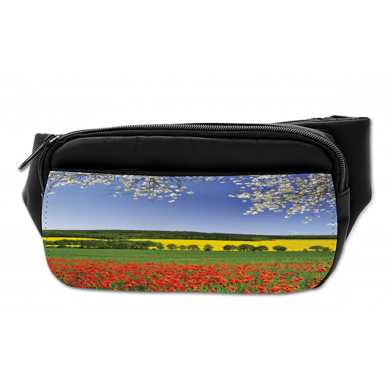 Poppy Field Landscape Bumbag