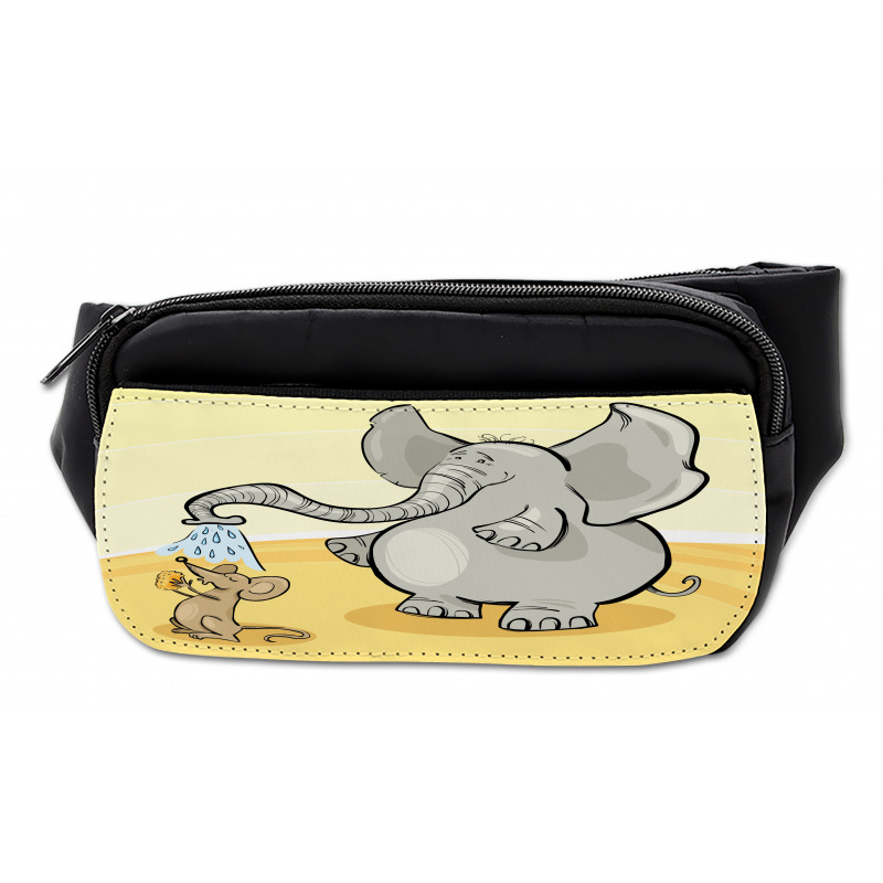 Elephant Bathing Mouse Bumbag