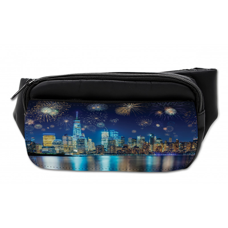 New Year Night Fireworks Bumbag