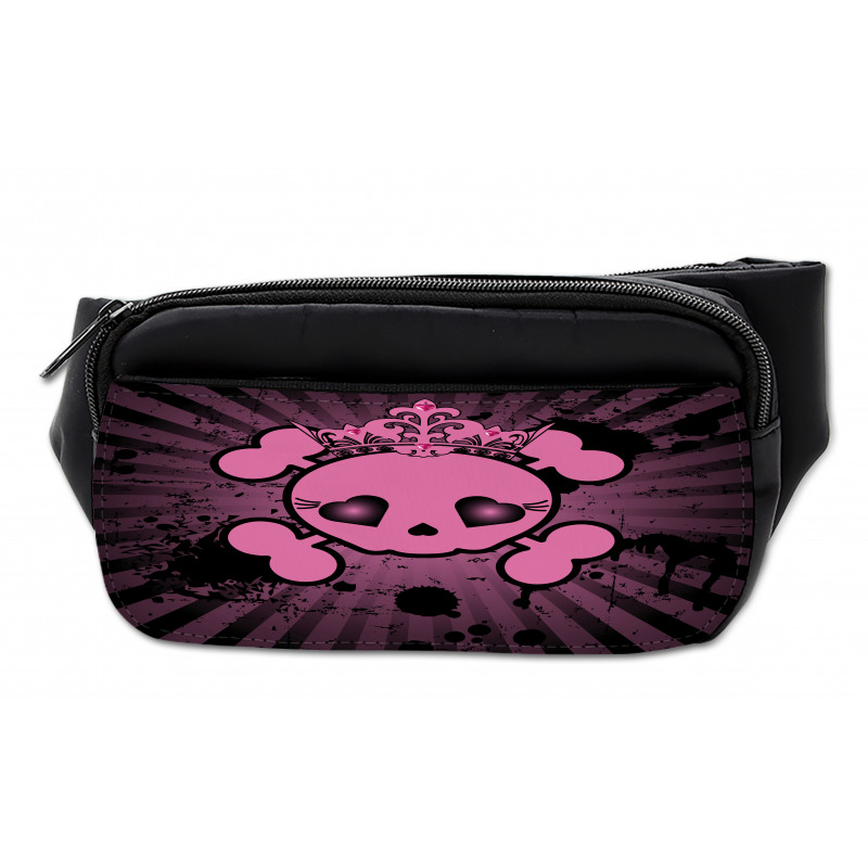 Skull Grunge Pop Art Bumbag