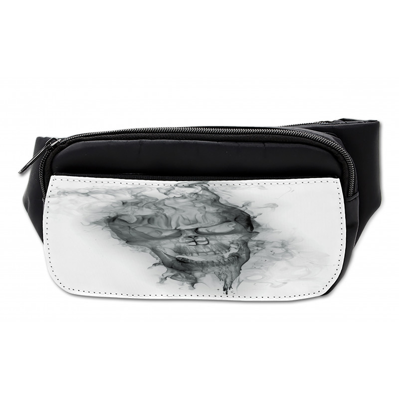 Smoky Skull Grungy Art Bumbag