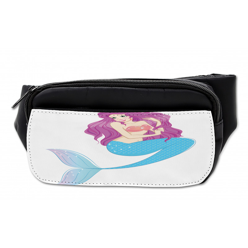 Mermaid with Pink Hair Bumbag