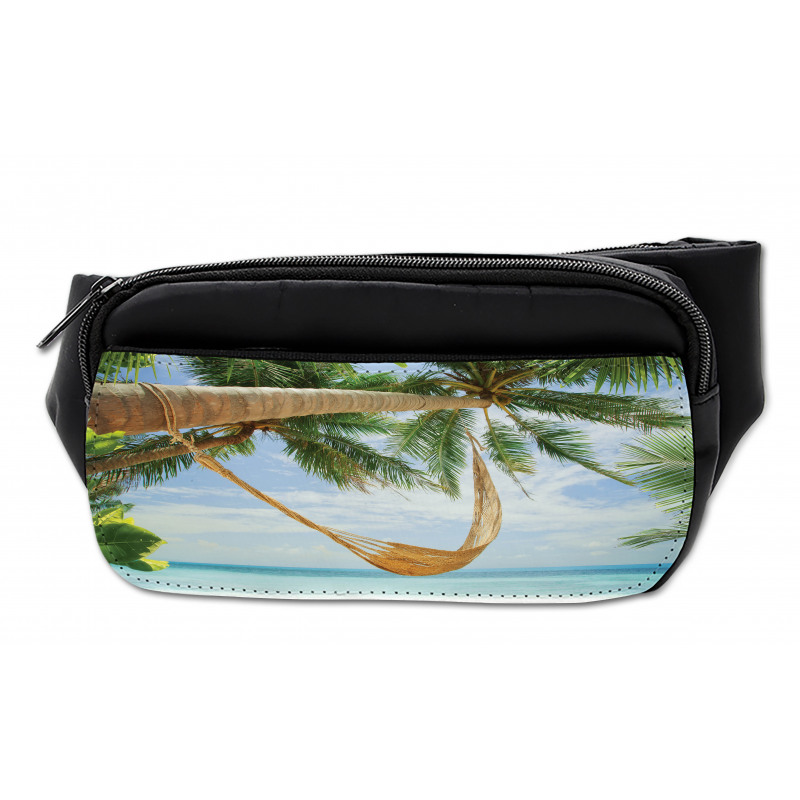 Ocean Sandy Shore Palm Bumbag