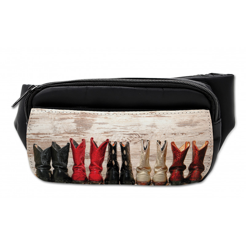 Rustic Wild West Boots Bumbag