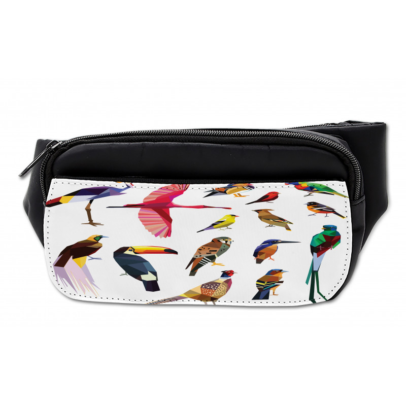 Bird Set Poly Design Bumbag