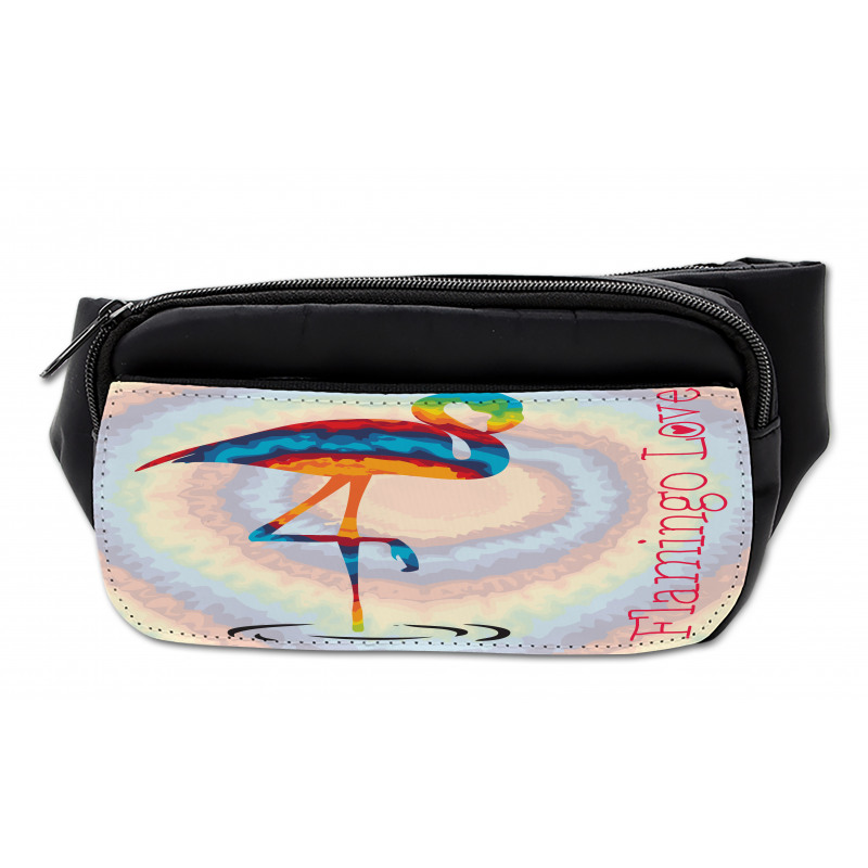 Rainbow Colored Birds Bumbag