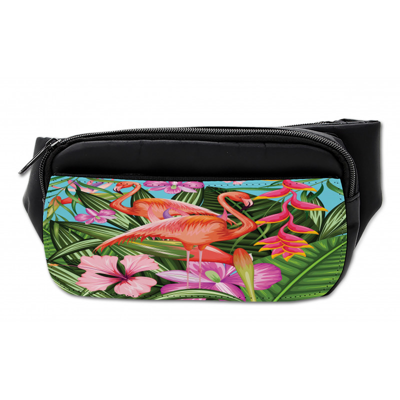 Hibiscus Tropic Flower Bumbag