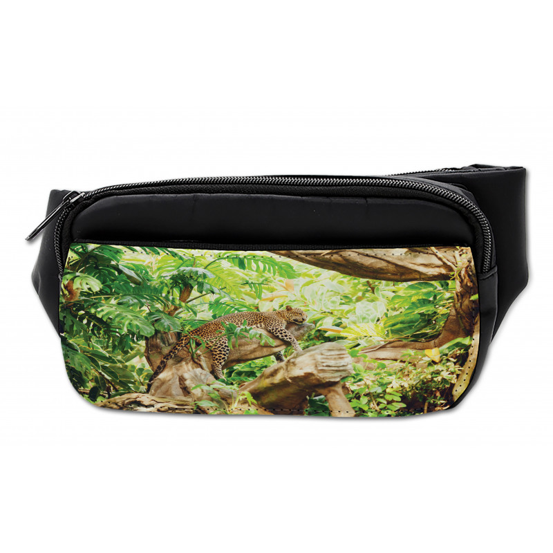 Tropic Wild Jungle Leaf Bumbag