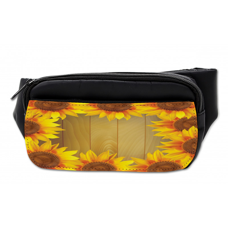 Flower Frame Circle Bumbag