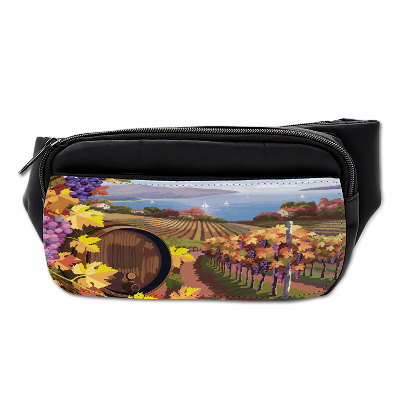 Cartoon Vineyard Grapes Bumbag