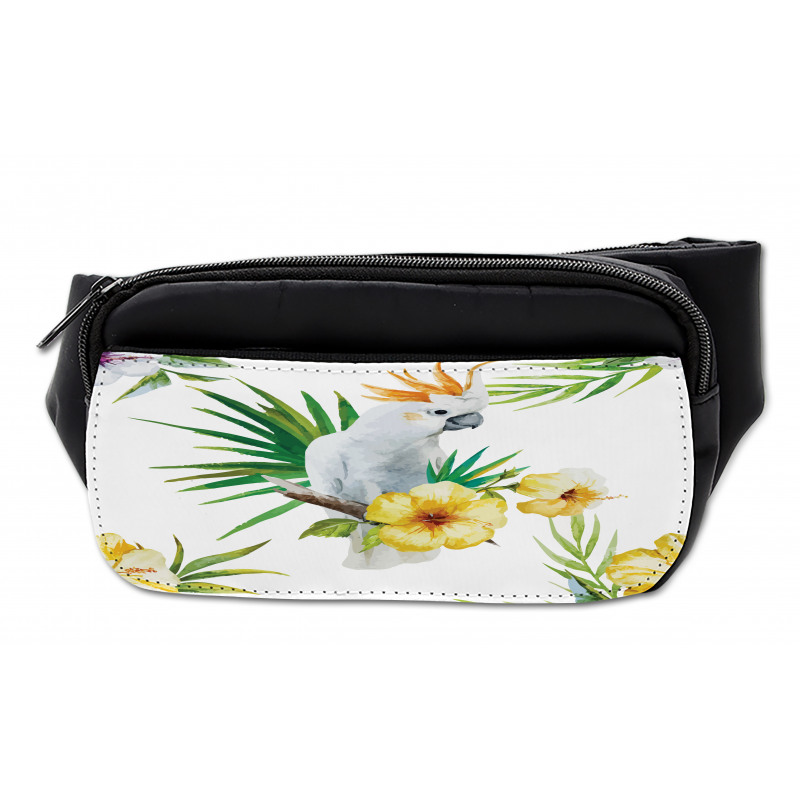 Hibiscus with Wild Birds Bumbag