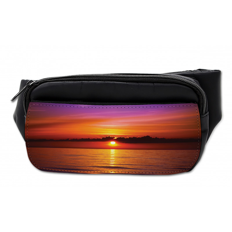 Colorful Beach Sunset Bumbag