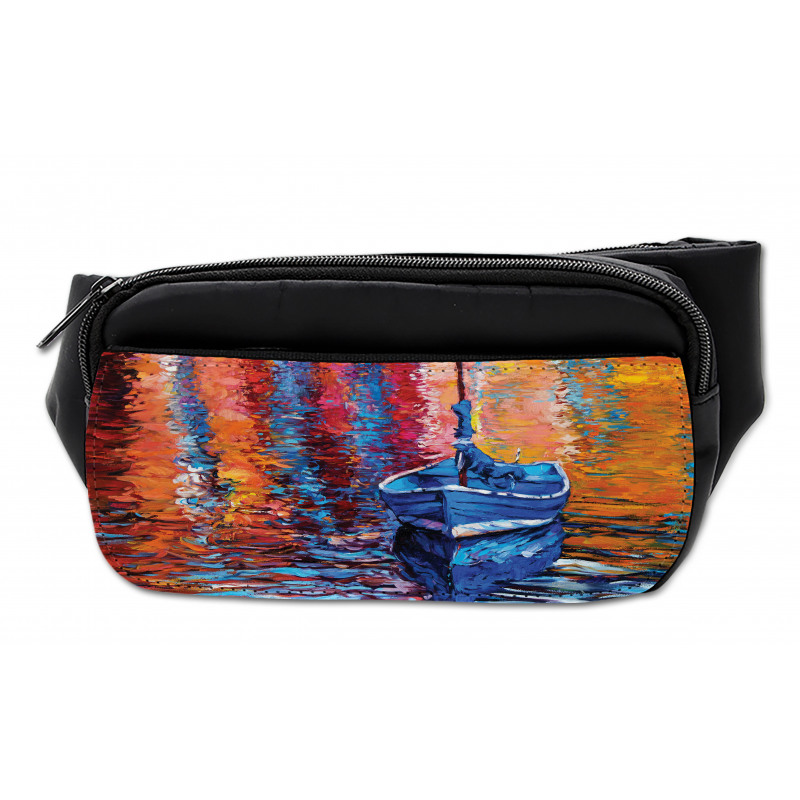 Dark Sea Fishing Boat Bumbag