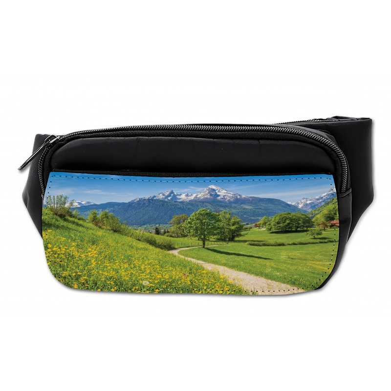 Spring Scenery in Alps Bumbag