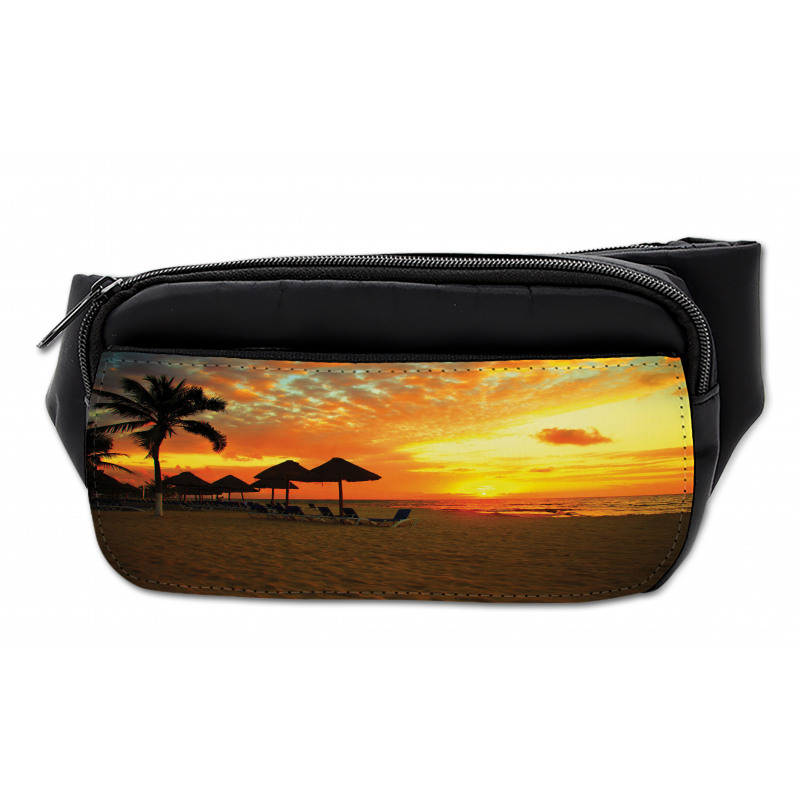 Romantic Sunset Scenery Bumbag