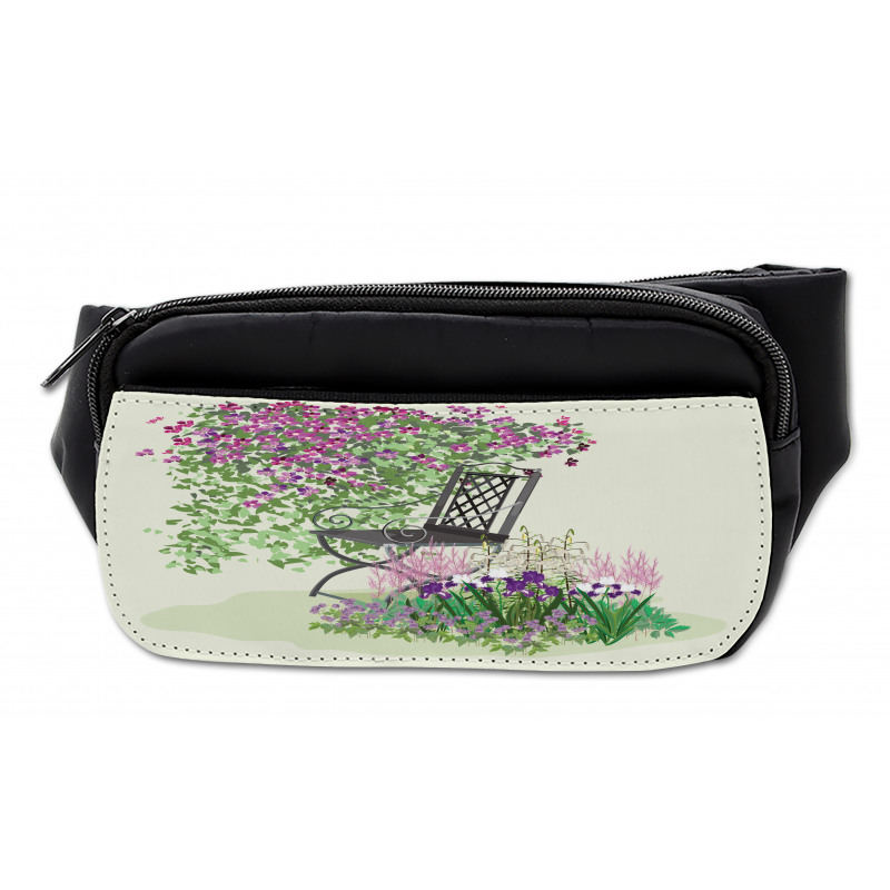 Flowers Blooming Garden Bumbag