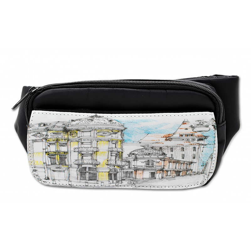 European City Sketch Bumbag