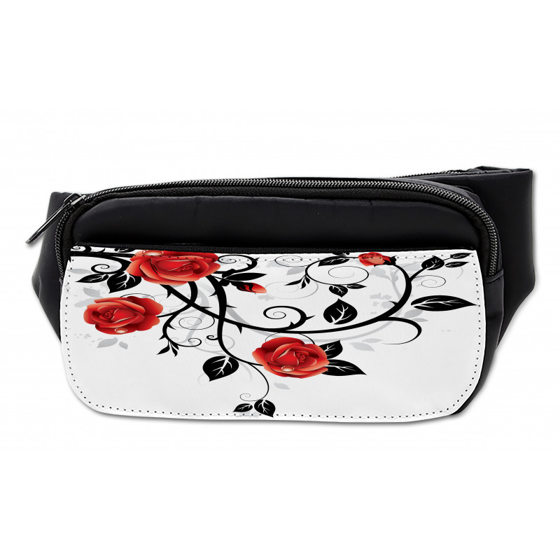 Swirling Roses Garden Bumbag