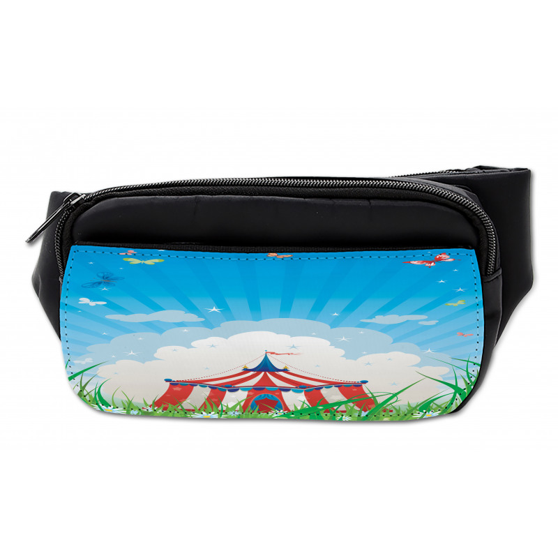 Circus Tent with Clouds Bumbag