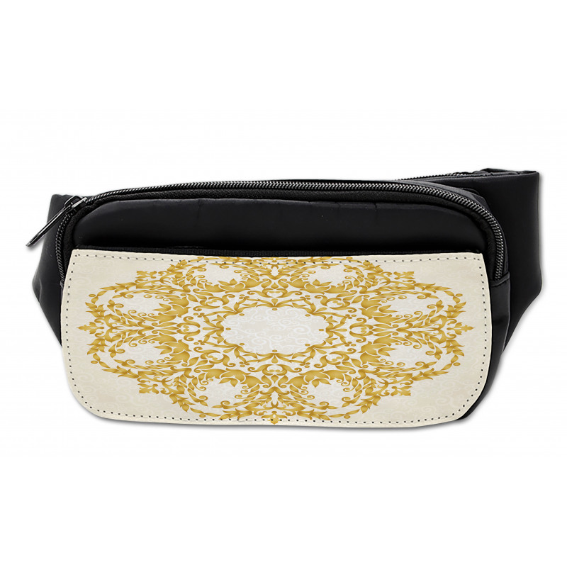 Floral Baroque Round Bumbag