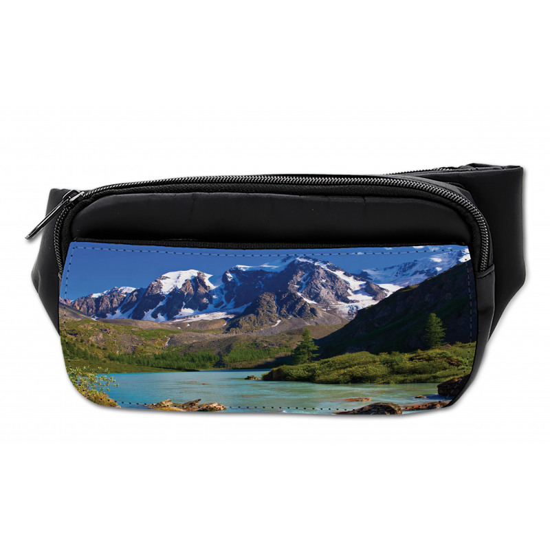 Mountain River Clouds Bumbag